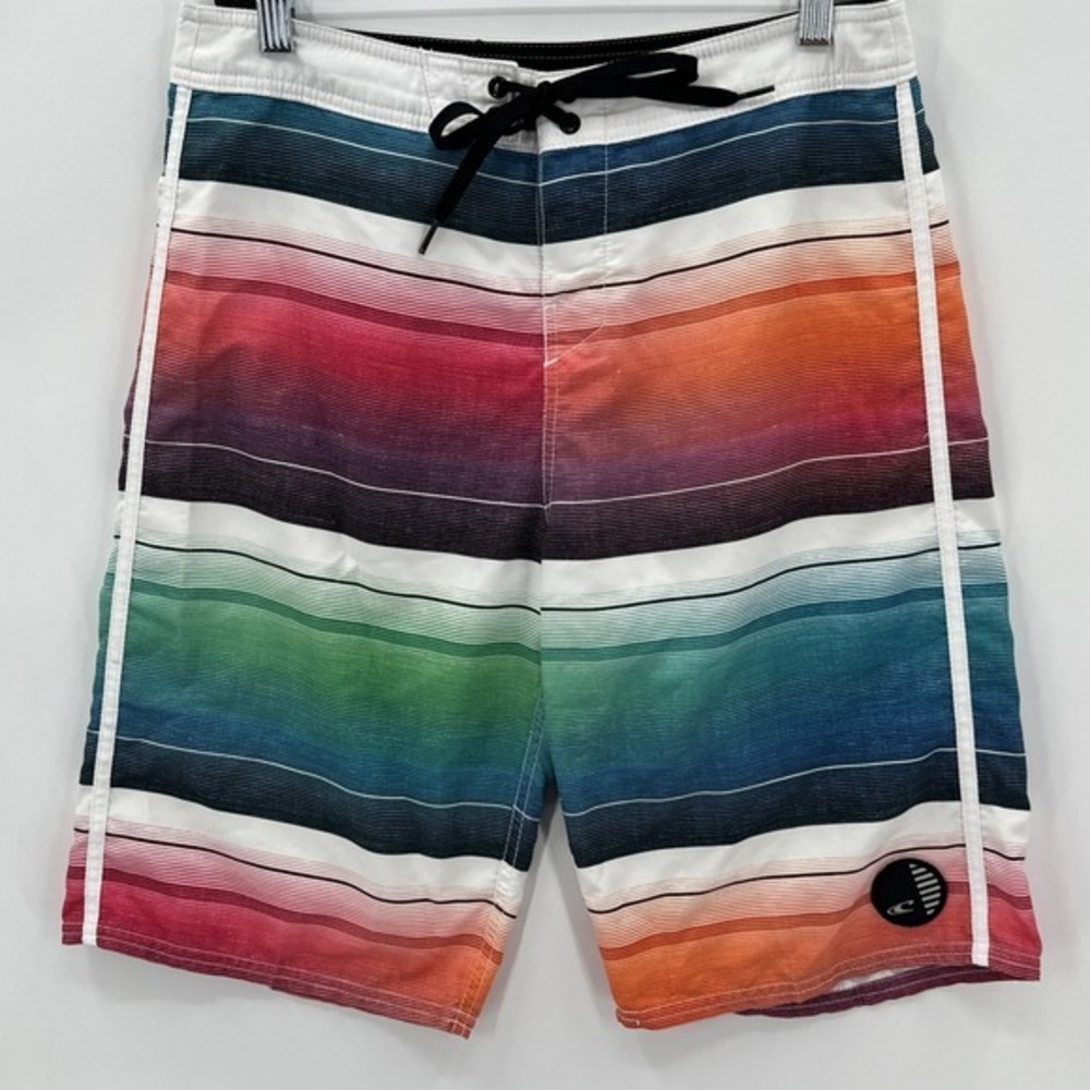 ONEILL 22" LENNOX‎ BOARD SHORTS MULTICOLOR MENS SIZE 30 Buckle Design Collab
